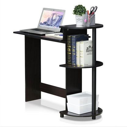 Contemporary Home Office Computer Desk in Black Finish-1