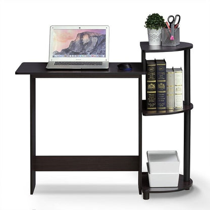 Contemporary Home Office Computer Desk in Black Finish-2