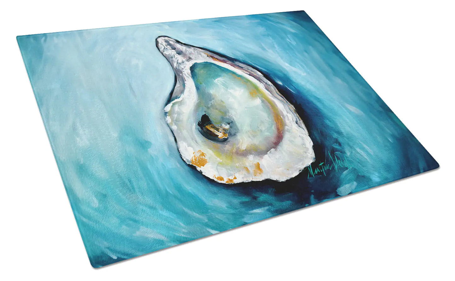 J Mac Oyster Glass Cutting Board