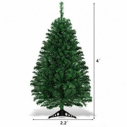 4 Feet Tabletop Artificial Christmas Tree with LED Lights-2