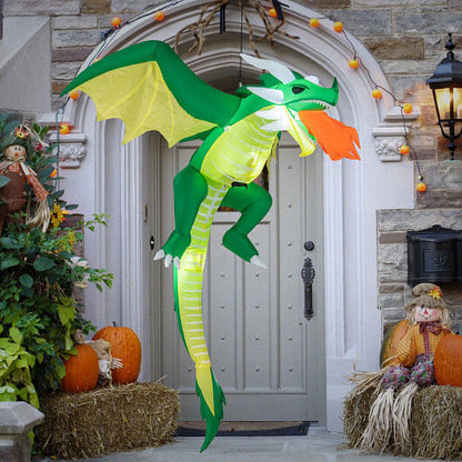 5 Feet Hanging Halloween Inflatable Dragon-3