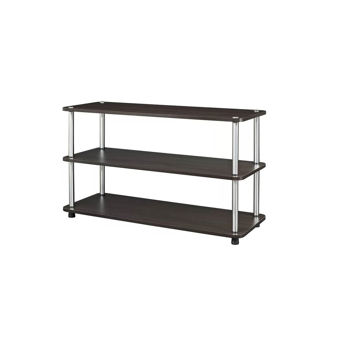Espresso 3-Shelf Modern Shoe Rack - Holds up to 12 Pair of Shoes-1