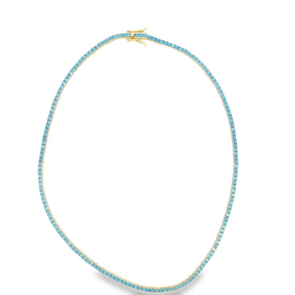 Dark Colored Tennis Bracelet (H134A/I432A)-9