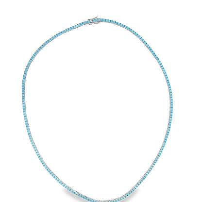 Dark Colored Tennis Bracelet (H134A/I432A)-11