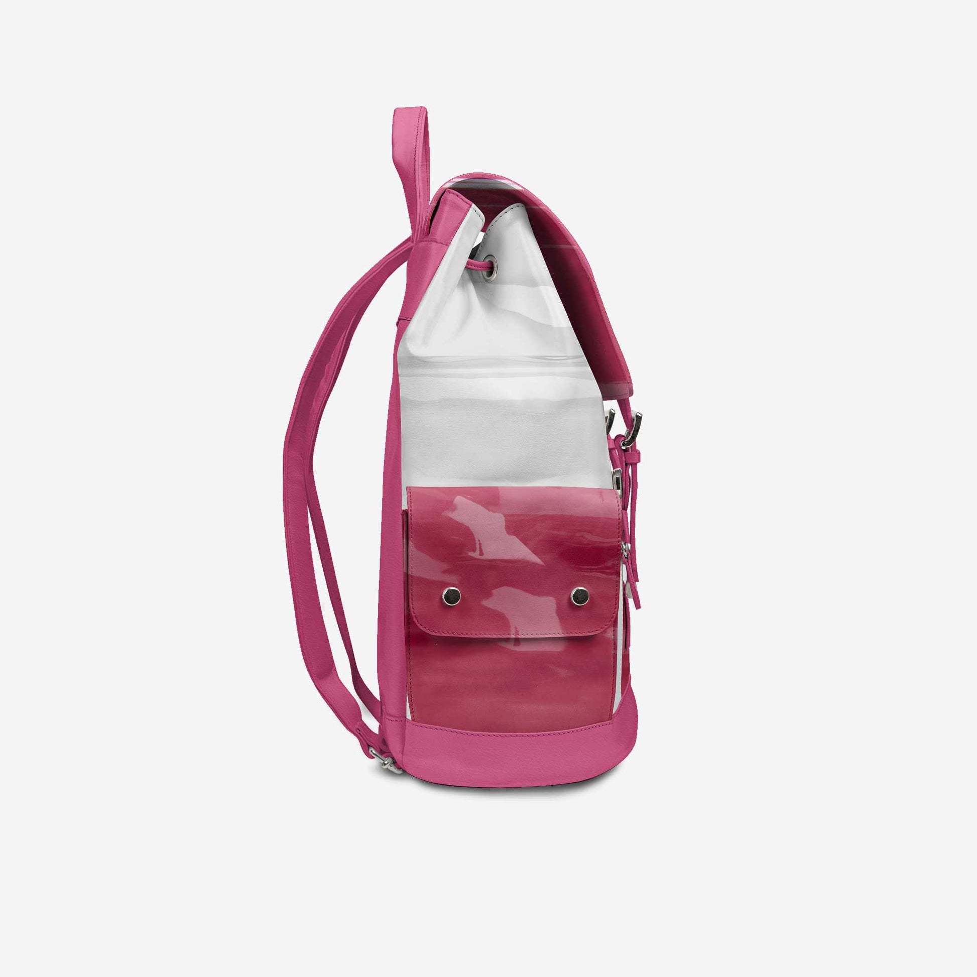 COUTURE Eco Backpack – Pink & White Edition | BYMANYC ® New York-2