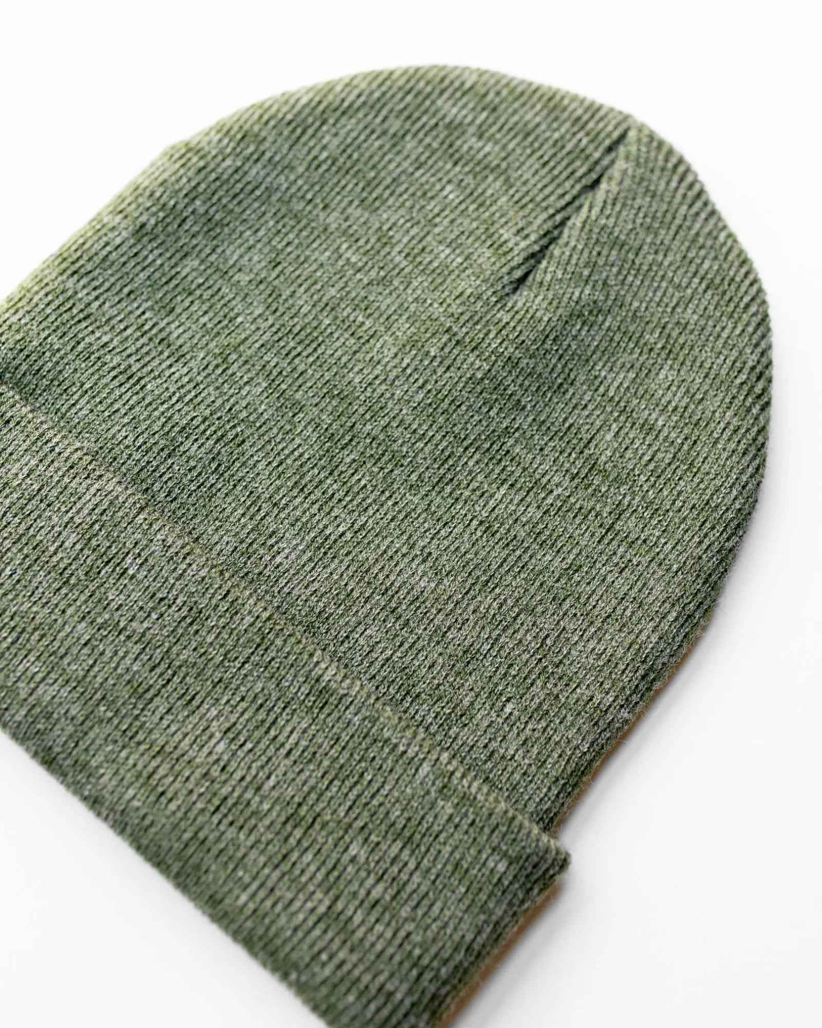 CS107 HAAKWEAR Traditional Silent Cuffed Beanie, Forest Green-4