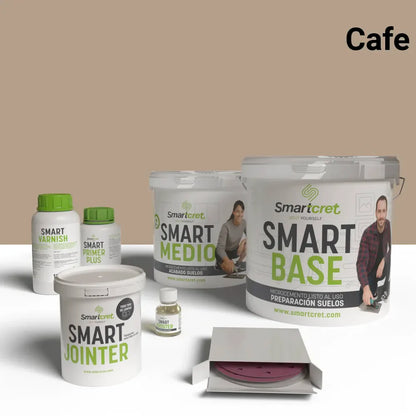 Kit de microcemento para suelos de cocina con azulejos de 4m²-7