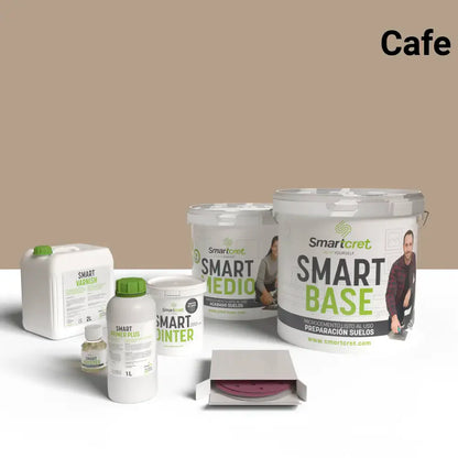 Kit de microcemento para escaleras de azulejos de 8 m²-7