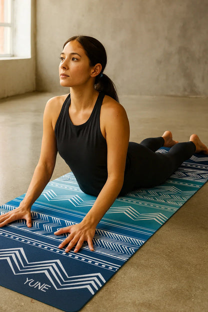 Diamond Yoga Mat — Shine & Align, Zero-Slip Grip (Cushy Comfort)-1