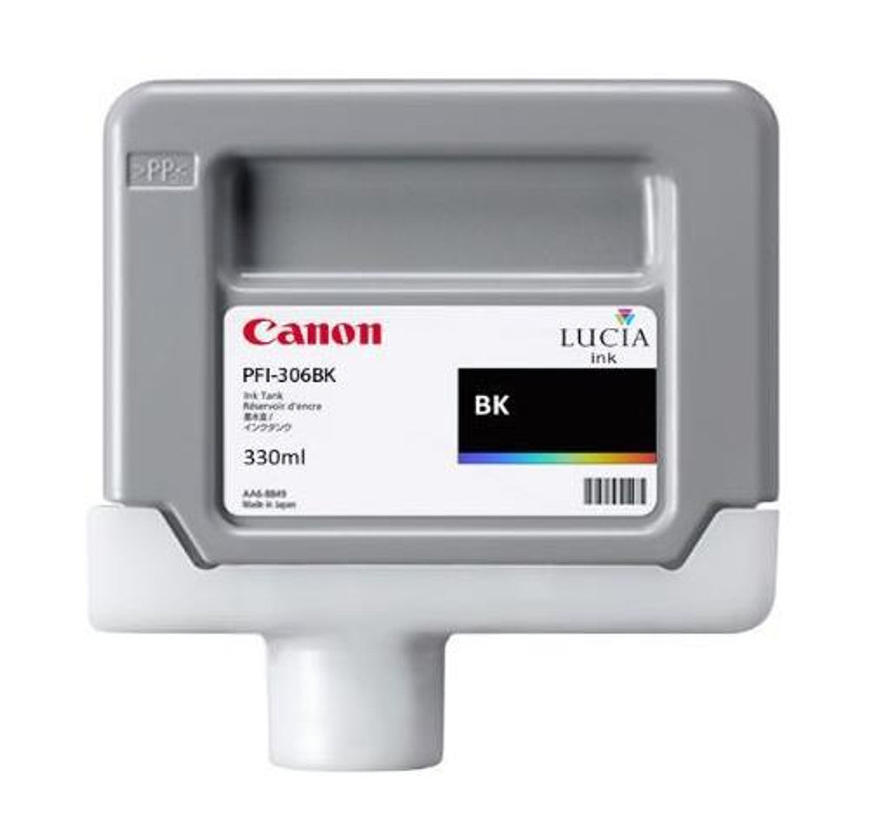 Canon PFI-306 330ml Black PFI-306BK Ink Cartridge, 6657B001AA-0