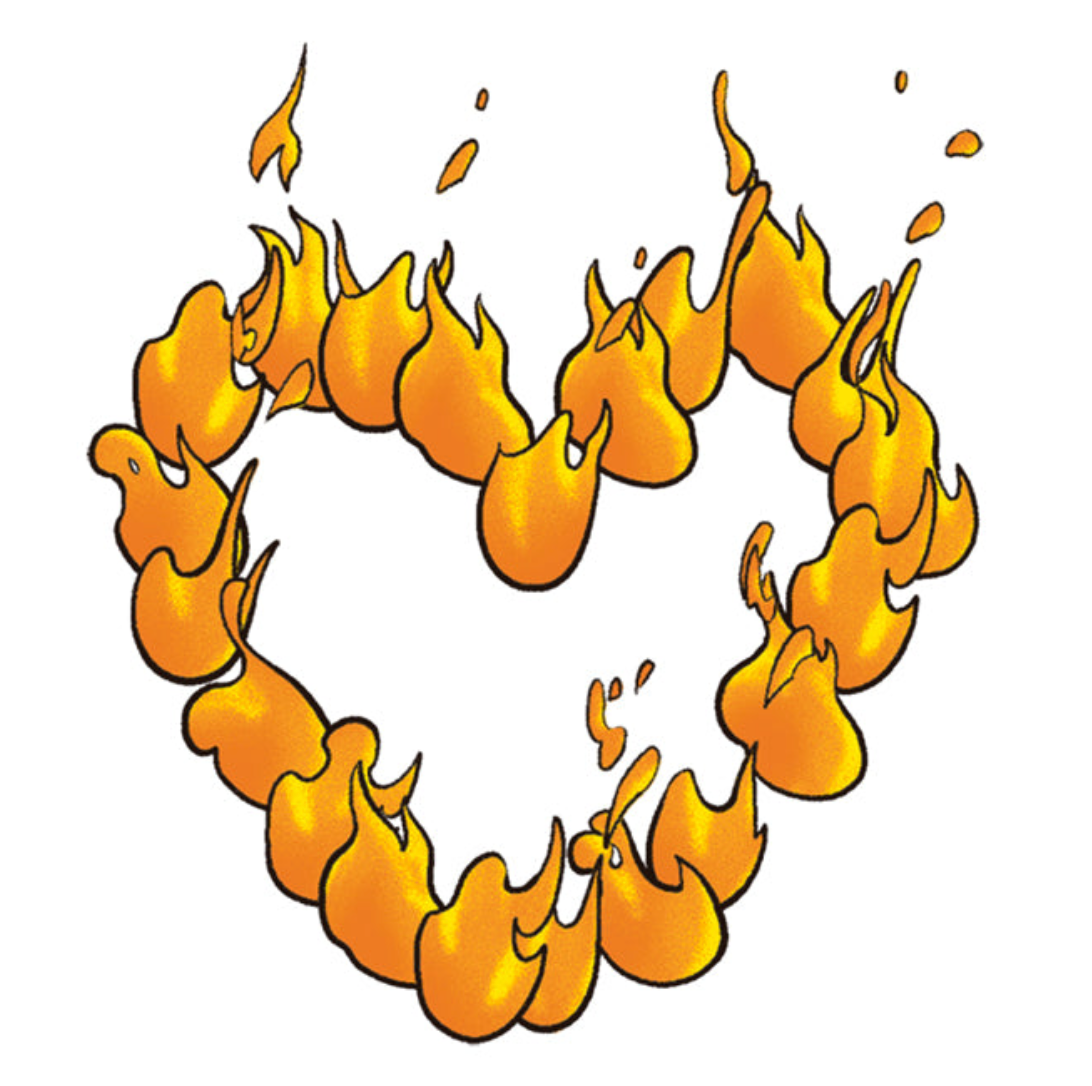 HEART ON FIRE (Pack de 2)-2