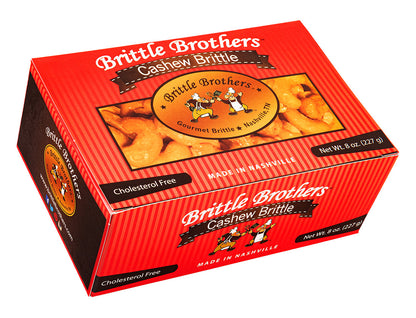 Brittle Brothers - Cashew Brittle - 8 oz. Box (Wholesale)-0