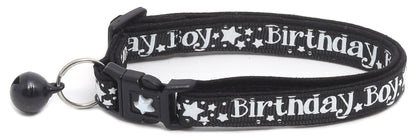 Birthday Boy Breakaway Cat Collar-1