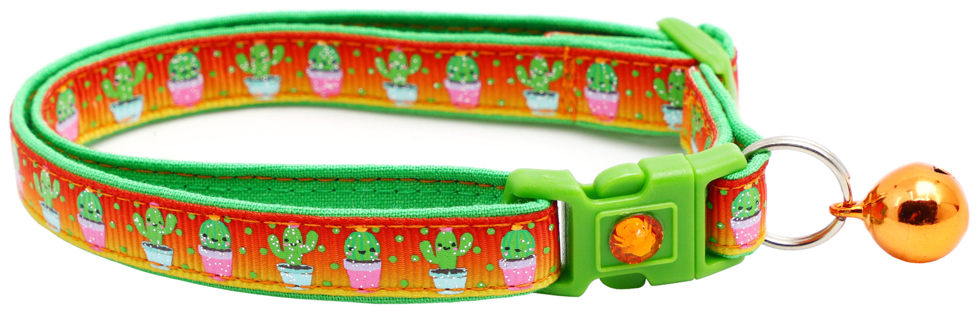Cute but Prickly Breakaway Cat Collar-15