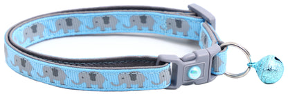 Elephants Breakaway Cat Collar-13