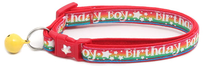 Birthday Boy Breakaway Cat Collar-8