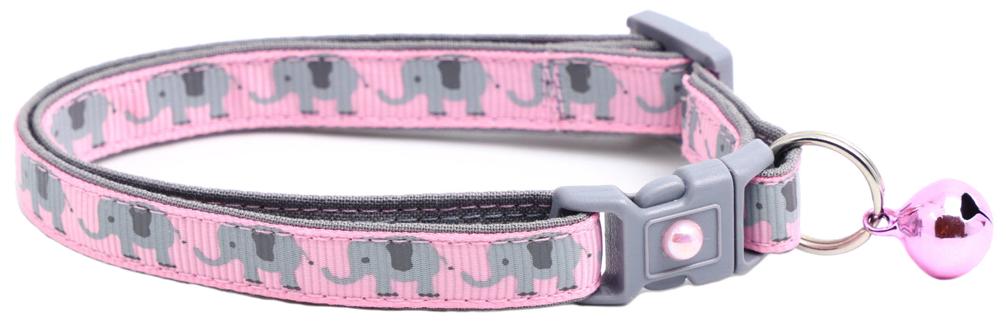 Elephants Breakaway Cat Collar-1