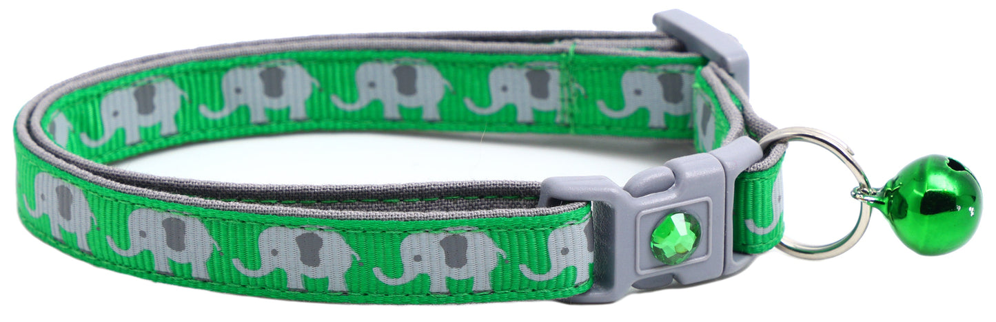 Elephants Breakaway Cat Collar-10