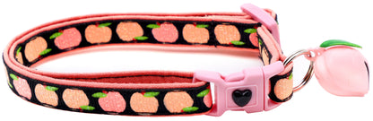 Peach Breakaway Cat Collar-1