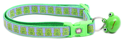 Frog 1 Breakaway Cat Collar-9
