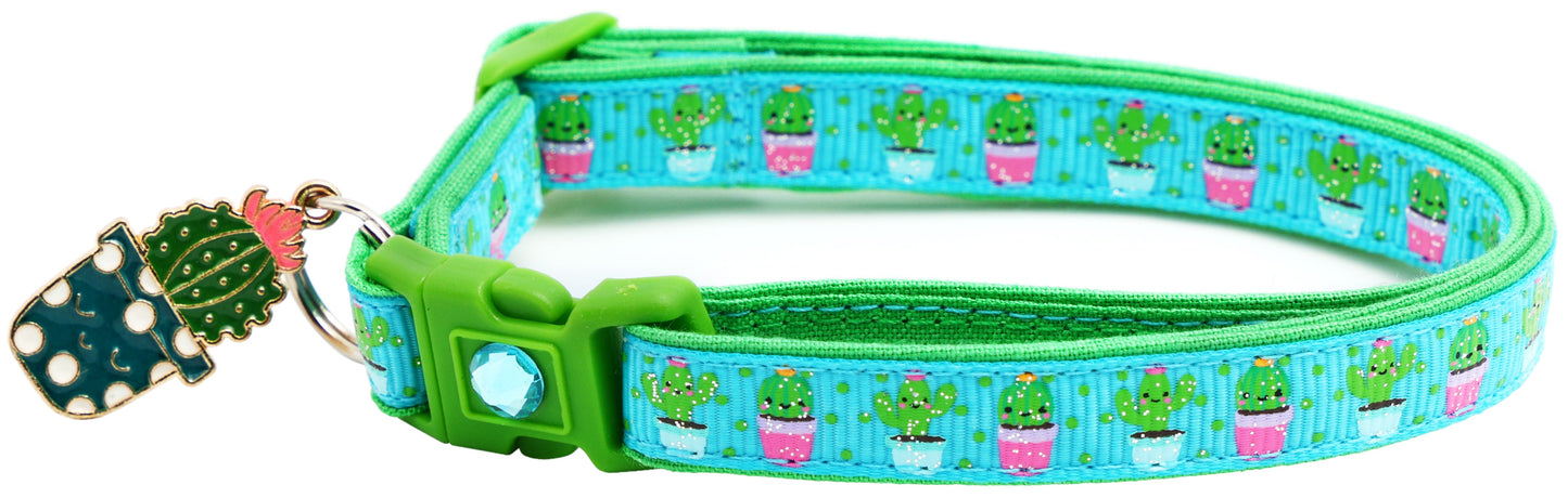 Cute but Prickly Breakaway Cat Collar-2