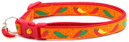 Spicy Peppers Breakaway Cat Collar-19