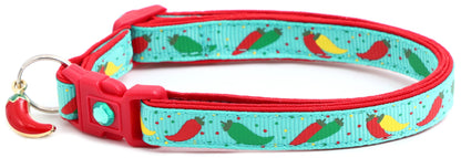 Spicy Peppers Breakaway Cat Collar-21