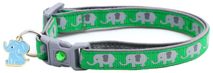 Elephants Breakaway Cat Collar-19
