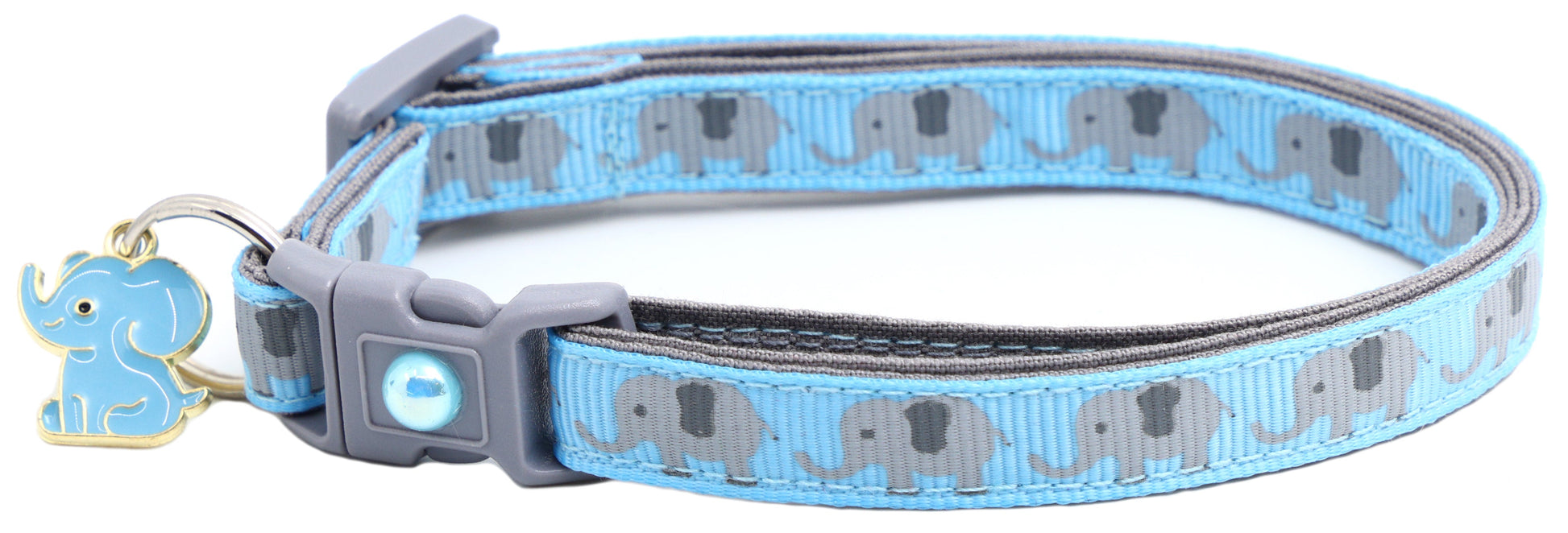 Elephants Breakaway Cat Collar-22
