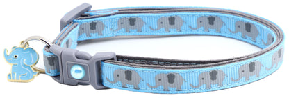 Elephants Breakaway Cat Collar-22