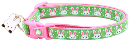 Bunny Faces Breakaway Cat Collar-22