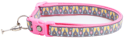 Champagne Glasses Breakaway Cat Collar-14