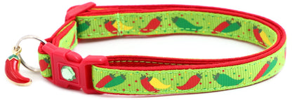 Spicy Peppers Breakaway Cat Collar-20