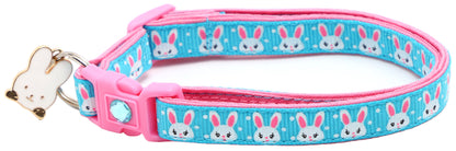 Bunny Faces Breakaway Cat Collar-21