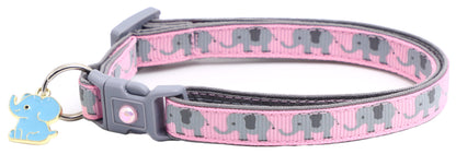 Elephants Breakaway Cat Collar-2