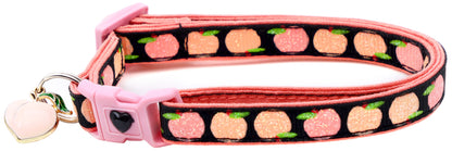 Peach Breakaway Cat Collar-2