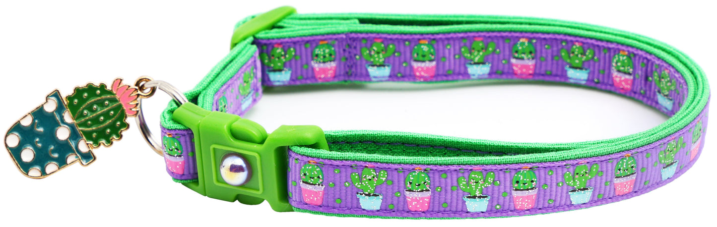 Cute but Prickly Breakaway Cat Collar-24