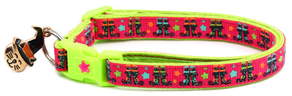 Witchy Boots Breakaway Cat Collar-10