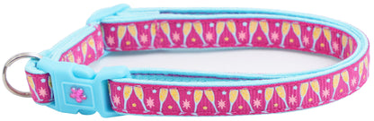 Champagne Glasses Breakaway Cat Collar-23