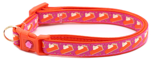 Pumpkin Pie Slices Breakaway Cat Collar-40