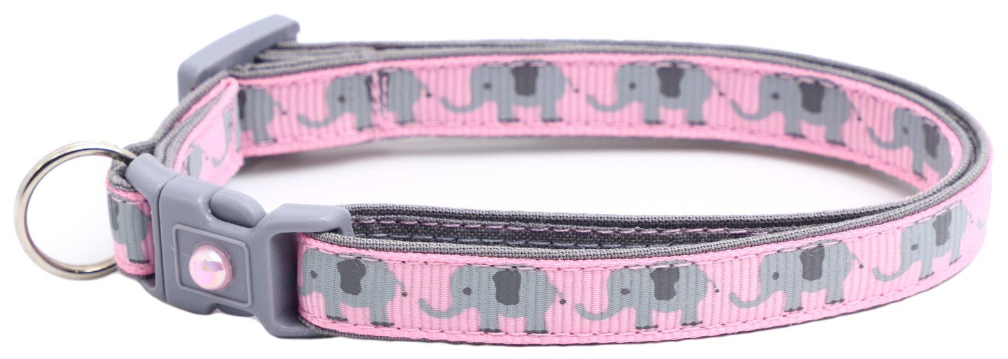Elephants Breakaway Cat Collar-3