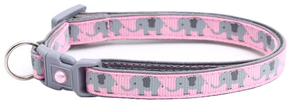 Elephants Breakaway Cat Collar-3