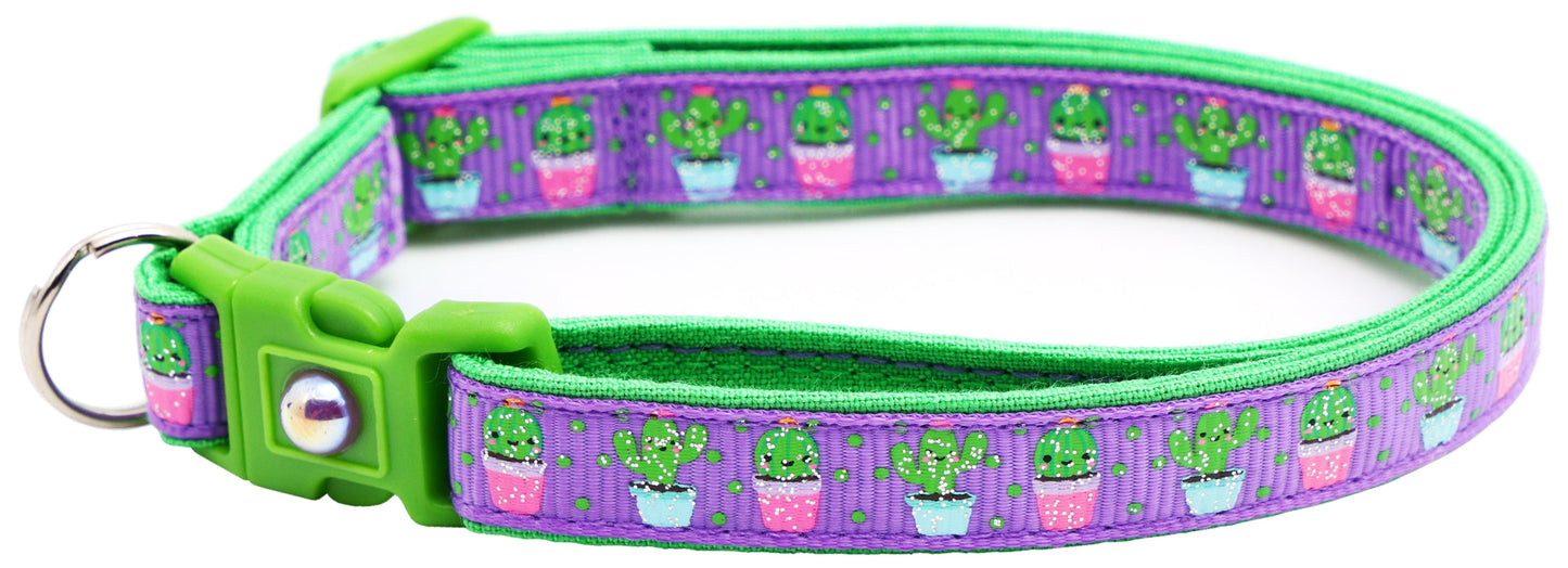 Cute but Prickly Breakaway Cat Collar-46