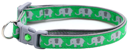 Elephants Breakaway Cat Collar-37