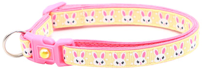 Bunny Faces Breakaway Cat Collar-38