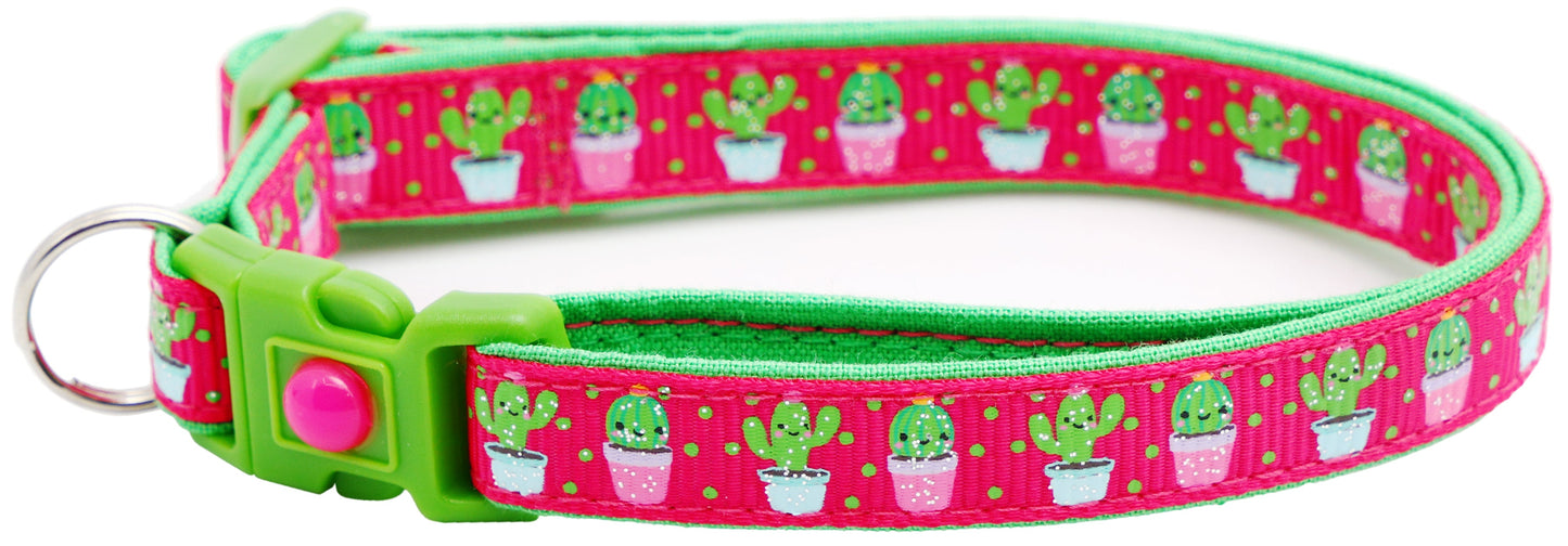 Cute but Prickly Breakaway Cat Collar-45