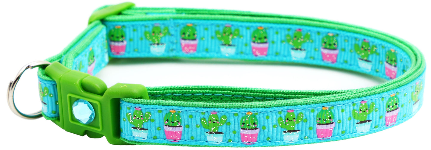 Cute but Prickly Breakaway Cat Collar-3