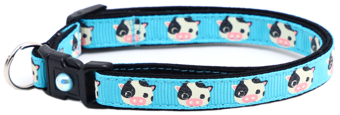 Cute Cows Breakaway Cat Collar-23