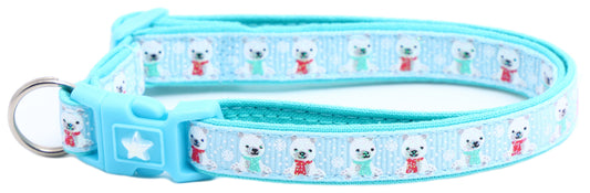 Polar Bears Breakaway Cat Collar-20