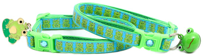 Frog 1 Breakaway Cat Collar-3